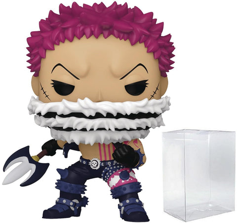 POP Anime: One Piece - Charlotte Katakuri Funko Vinyl Figure (Bundled with Compatible Box Protector Case), Multicolor, 3.75 inches