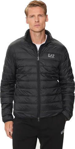 EA7 Emporio Armani Men's Down Jacket 8NPB23PNGPZ 8058997334129, Black, M