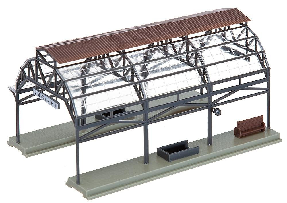 Faller 222128 Glass Train shed N Scale Building Kit