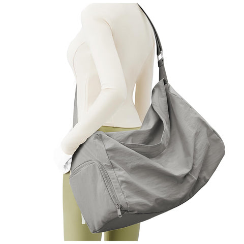 Small Gym Bag with Shoe Compartment, Workout Sport Duffle Bag for Women Travel, Waterproof Shoulder Overnight Bag Lightweight Carry on Tote Bag for Swim, Yoga, Dance