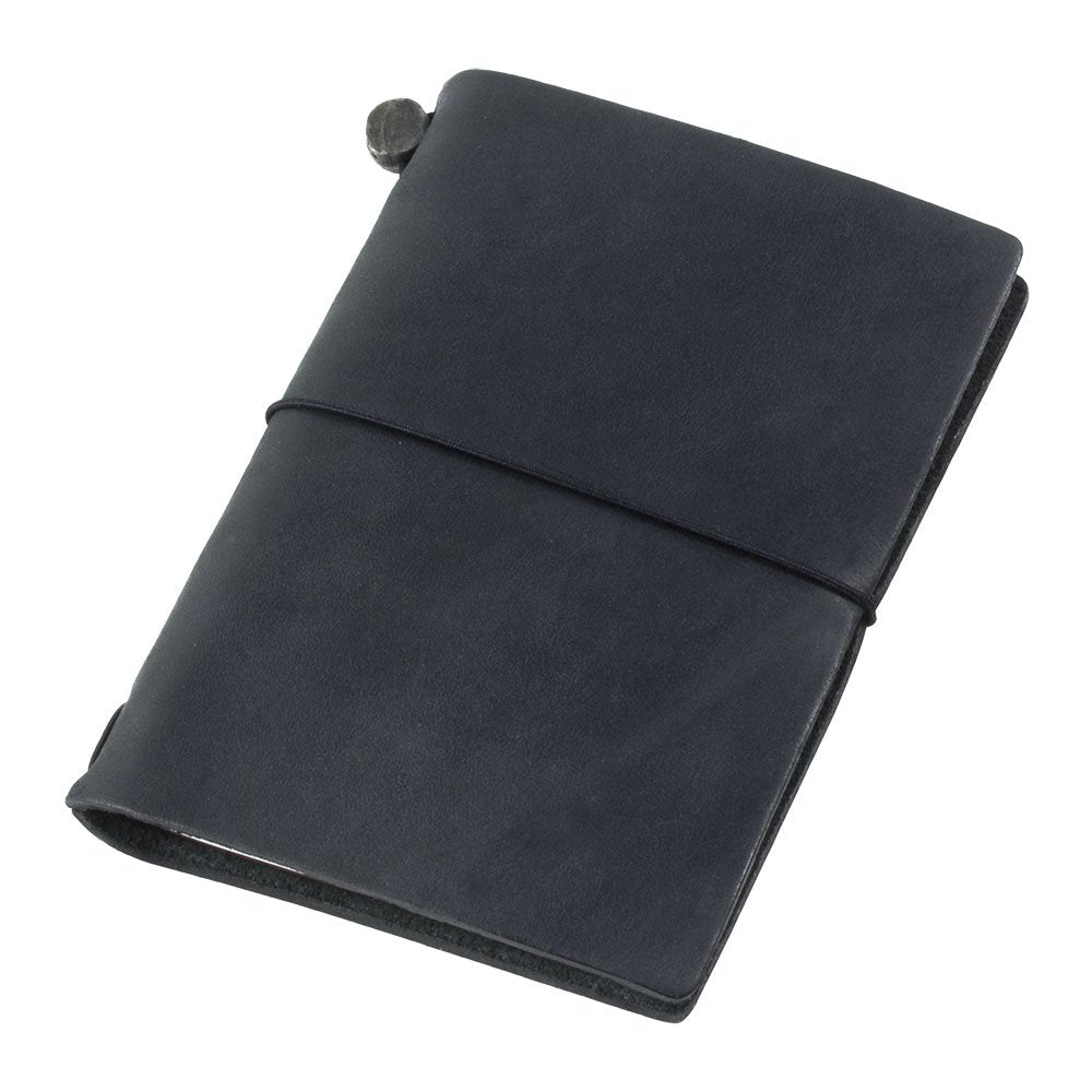 DESIGNPHIL 15026006 Midori Traveler's Notebook, Passport Size, Black
