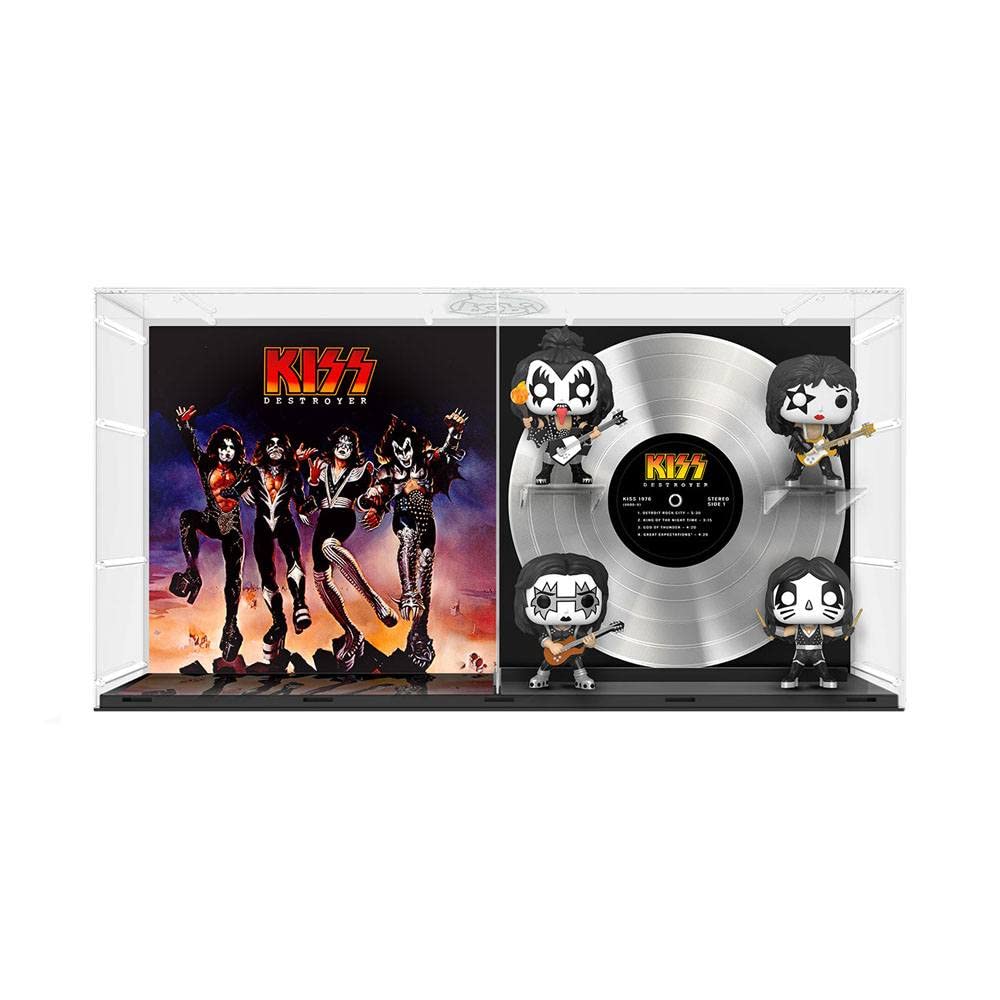 Funko 60995 POP Albums Deluxe: KISS (GW), Multicolour