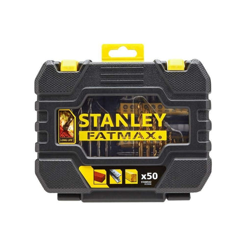 Stanley STA88542-XJ Juego de 50 piezas para taladrar y atornillar, Lemon Tree