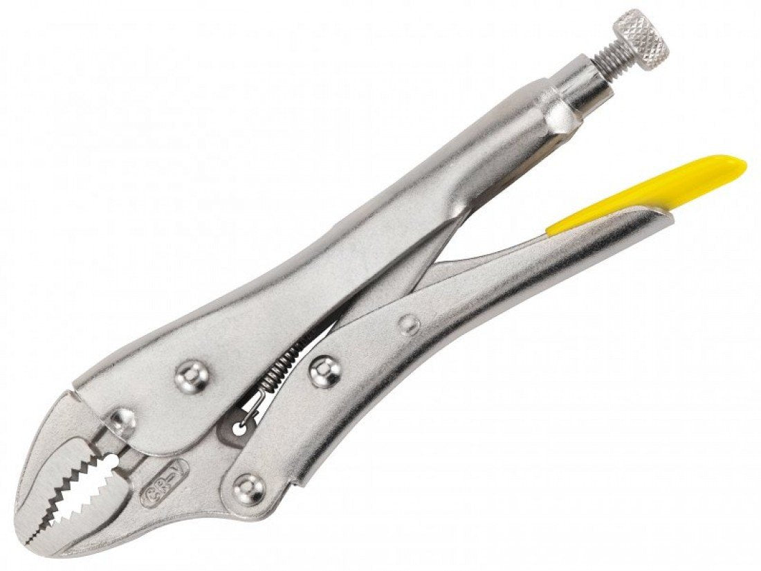 Stanley 0-84-809 Locking Pliers, 225mm Curved Jaw