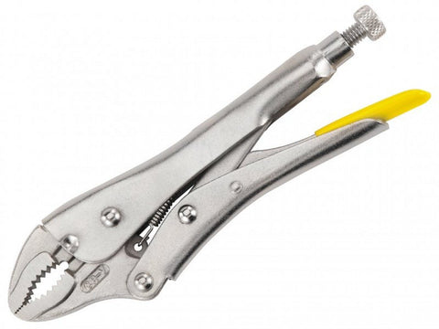 Stanley 0-84-809 Locking Pliers, 225mm Curved Jaw