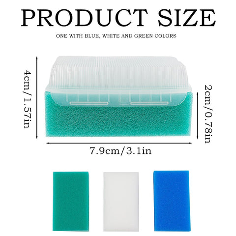 GYOTUU 3pcs Sensory Brush Soft Sponge Baby Brush Processing Disorder Autism Brush for Sensory Bath Cleaning