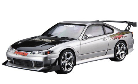 Aoshima 1/24 Tuned Car No.24 Topsecret S15 Silvia '99(Nissan) Model Kit(Japan Import)