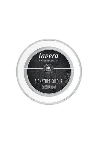 lavera Signature Colour Eyeshadow -Black Obsidian 03- black - Organic Almond Oil & Vitamin E - Vegan - Matte - Intense Color Pay-off (1 pc.)