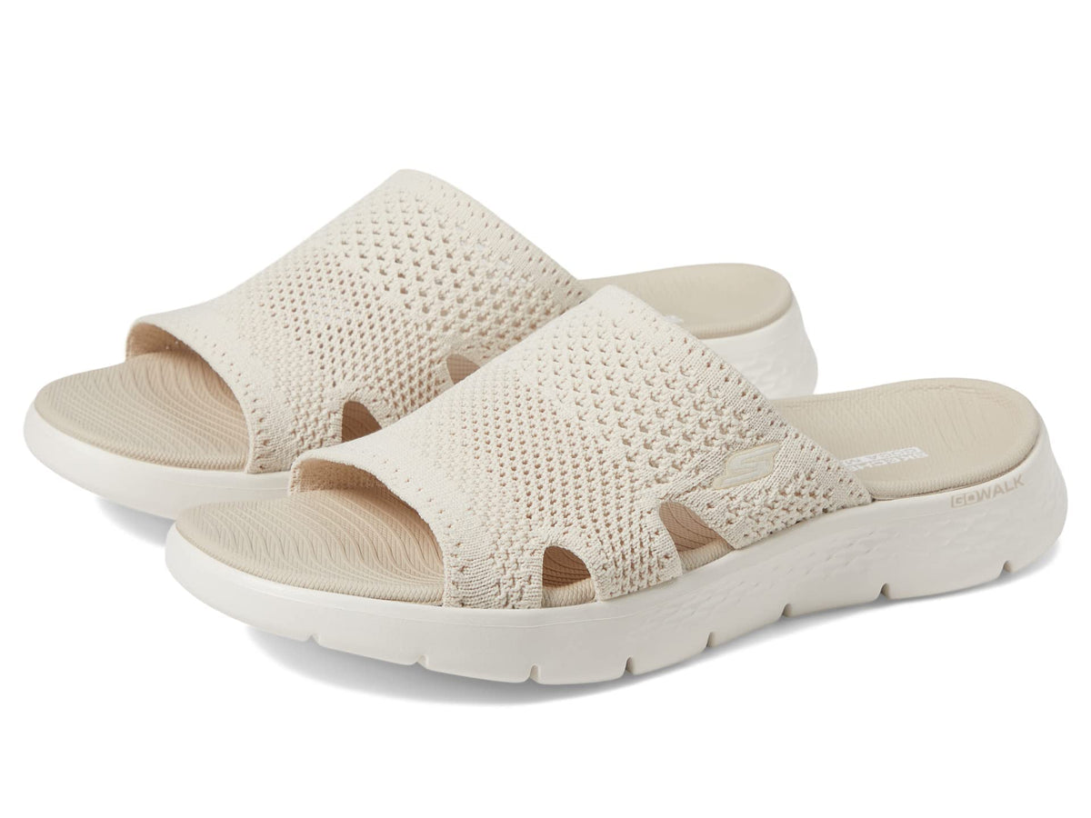 Skechers Women's GO Walk Flex Sandal-ELATION Slide, Natural, 5