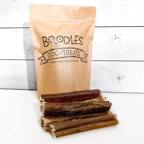 10 x 12cm Pizzle Sticks Thickness Varies 100% Natural Beef Pizzles
