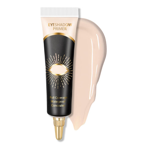 Erinde Eye Primer Eyeshadow Base, Matte Eyelid Primer Makeup, Nude Cream Eye Shadow Primer for Mature Skin, Waterproof, Long-Lasting, Makeup Primer For Face, Cruelty-Free, 01 IVORY