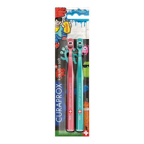 Kids Toothbrush Duo - Graffiti