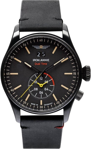 Iron Annie Men's Watch FC Dual Time Black 5144-2