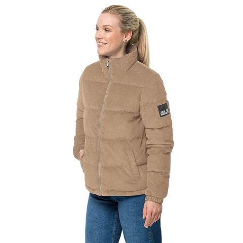 Jack Wolfskin Women's Nature Corduroy Jacket Splash, Beige, L