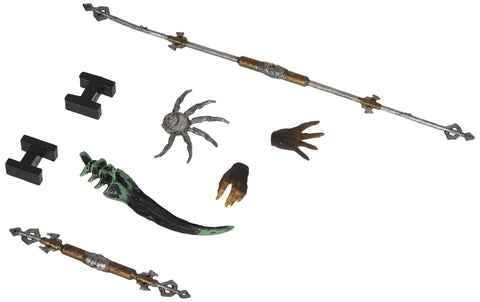 Hiya Toys Alien vs. Predator: Final Battle Damage Scar Predator 1:18 Scale Action Figure, Multicolor