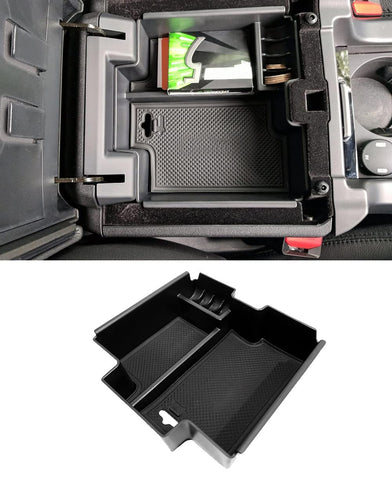 VESUL Center Console Tray Armrest Storage Box Compatible with Land Rover Discovery Sport 2015 2016 2017 2018 2019 Door Organizer ABS Tray Insert Glove Pallet