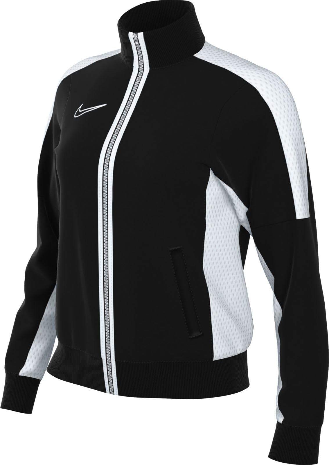 NIKE DR1686-010 W NK DF ACD23 TRK JKT K Jacket Women's BLACK/WHITE/WHITE Size S