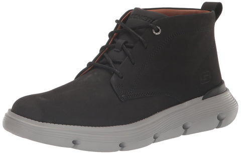 Skechers USA Men's Men's Garza-Fontaine Chukka Boot, Blk, 12