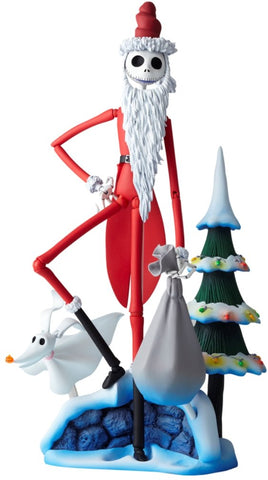 Kaiyodo The Nightmare Before Christmas Santa Jack Skellington Revoltech Action Figure