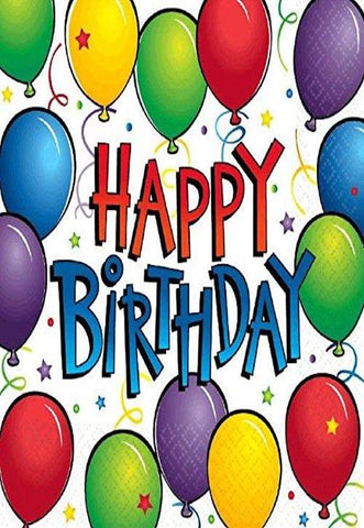 Amscan Balloon Fun Lunch Napkins 125 per pack