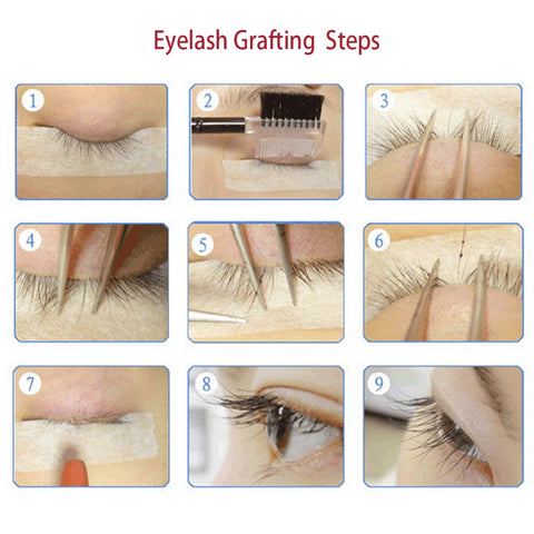 100 pcs eye pads for eyelash extensions, eyelash extensions eye pads, under eye lip patch pad non-woven eyes stains tinting makeup tool Cosmetic tool
