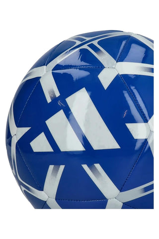 adidas Unisex-Adult Starlancer Club Soocer Ball, Blue/White, 5