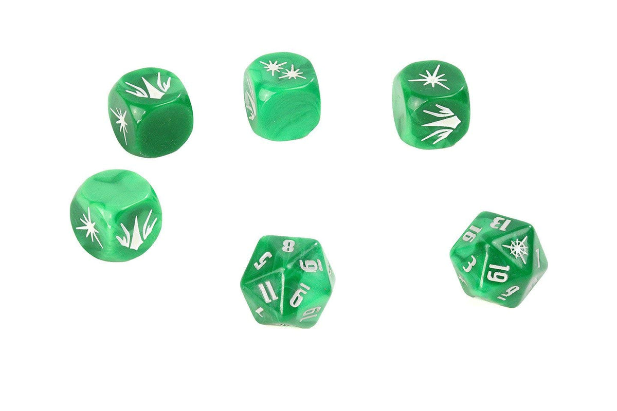 Modiphius John Carter of Mars: Thark Dice Set (Set of 6 Custom Dice)