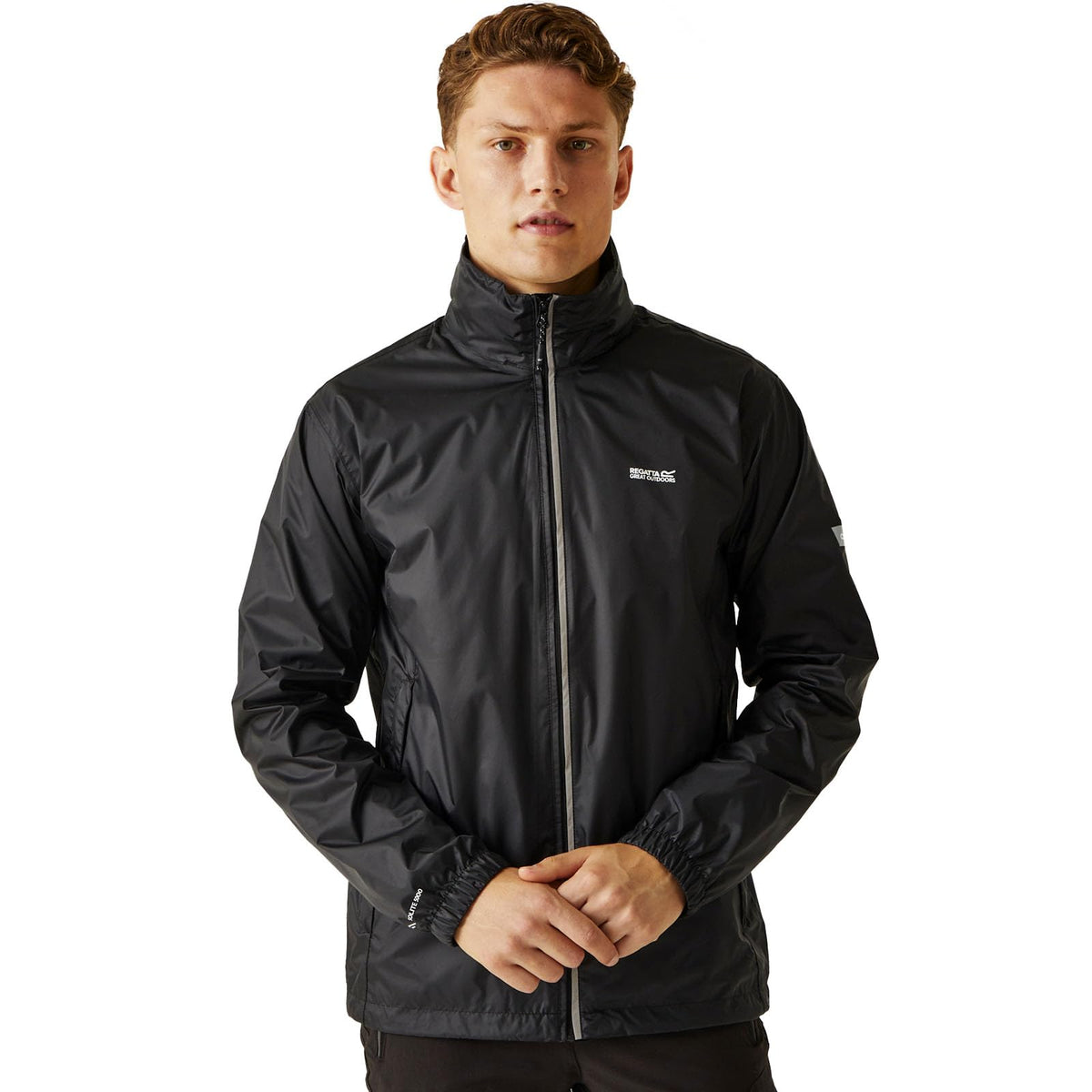 Regatta Mens Lyle IV Waterproof Jacket - Black - L