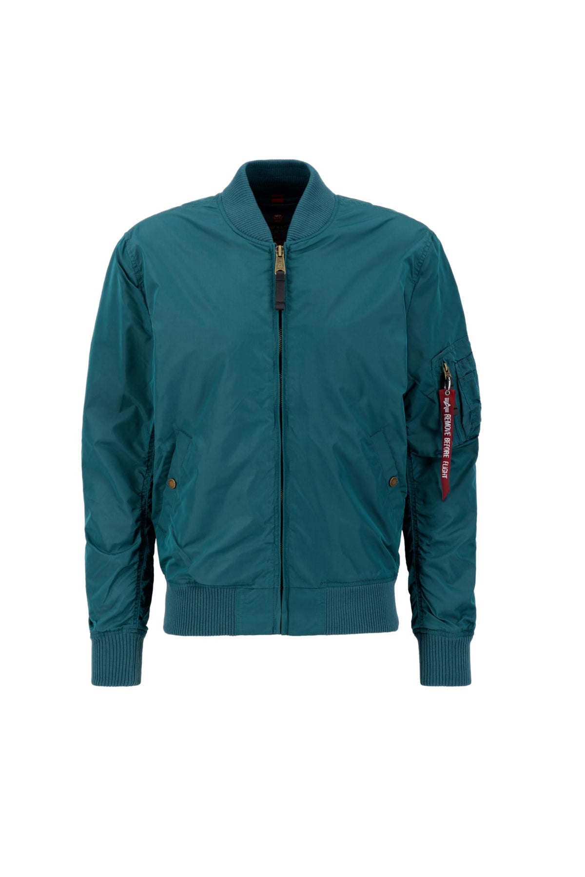 Alpha Industries Men's MA-1 TT Flight Jacket, Deep Petrol, L