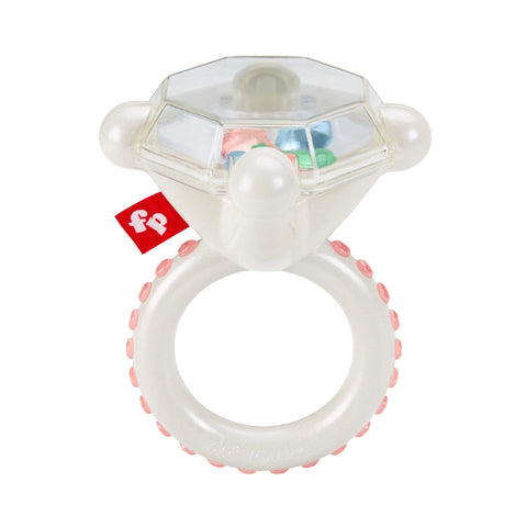 Fisher-Price Rock ÃƒÂ¢Ã¢â€šÂ¬Ã‹Å“n Rattle Teether Ring, Baby Rattle and Teething Toy