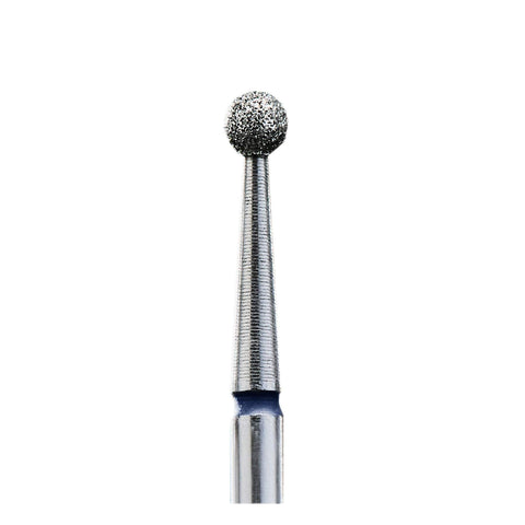 STALEKS Pro Diamond Nail Drill Bit FA01 “Ball" Medium Blue, 2.7MM, 1Pc FA01B027