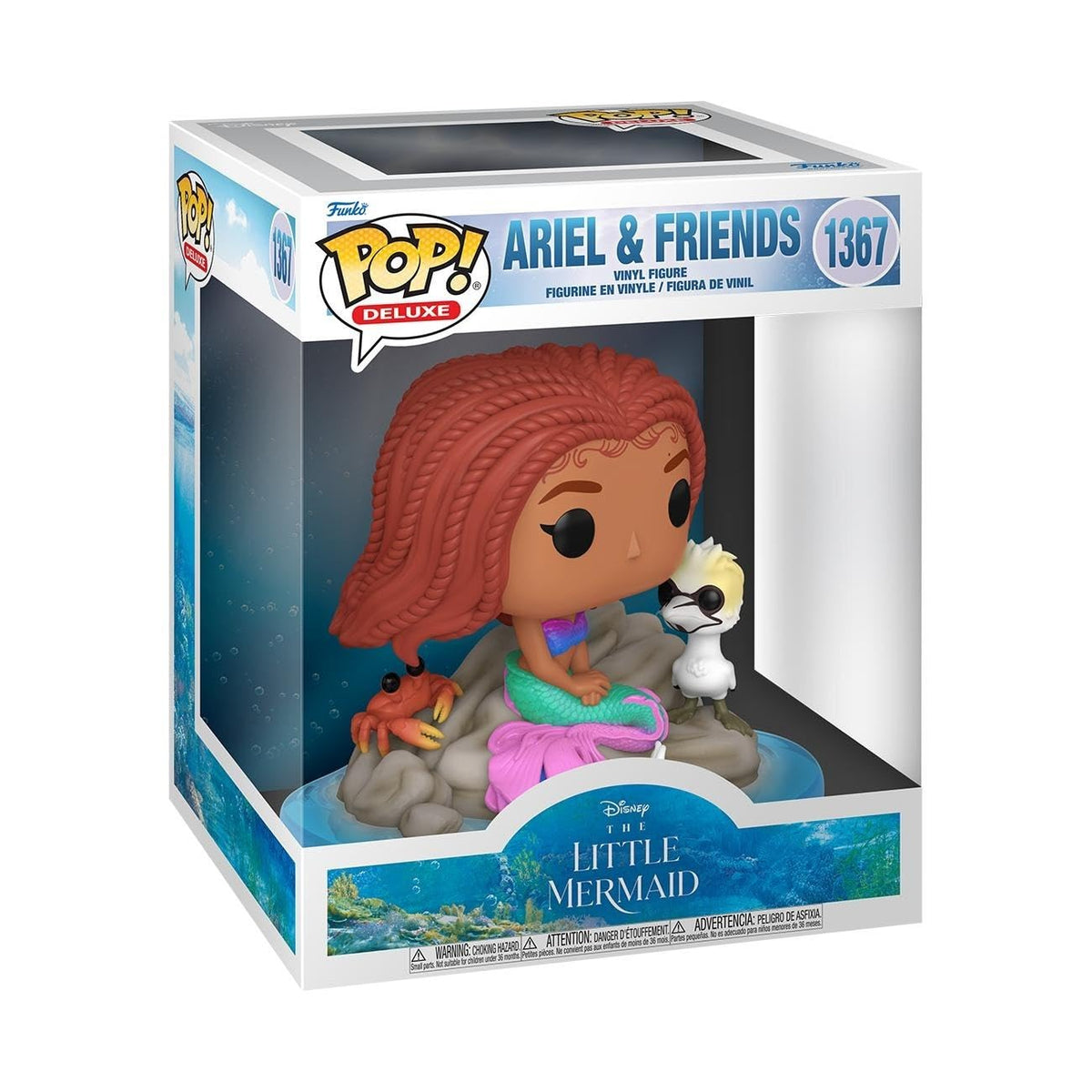 Funko Pop! Deluxe: Disney - The Little Mermaid, Ariel & Friends