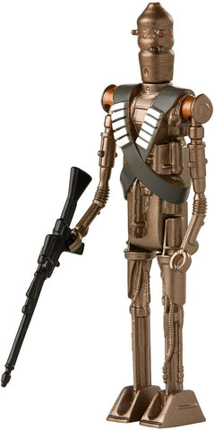 STAR WARS Retro Collection IG-11 Toy 3.75-Inch-Scale The Mandalorian Collectible Action Figure with Accessories, Toys for Kids Ages 4 and Up,F2021