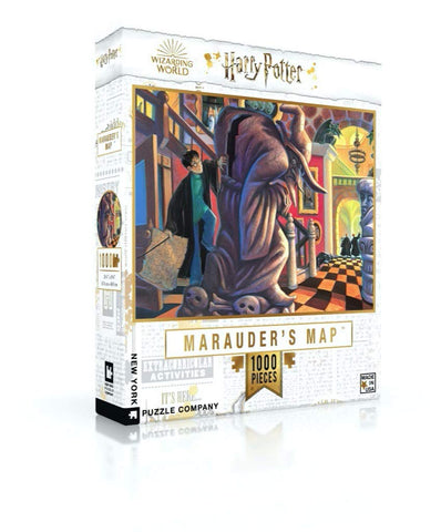 New York Puzzle Company - Harry Potter The Marauder's Map - 1000 Piece Jigsaw Puzzle for Adults by Mary GrandPrÃƒÆ’Ã‚Â©