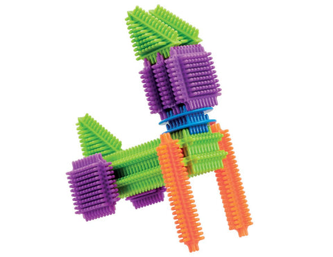 Stickle Bricks Little Builder Construction Set with 30 Pieces- Enhance Creativity and Problem-Solving Skills with Engaging and Durable STEM Toy, Suitable for Ages 18 Months+