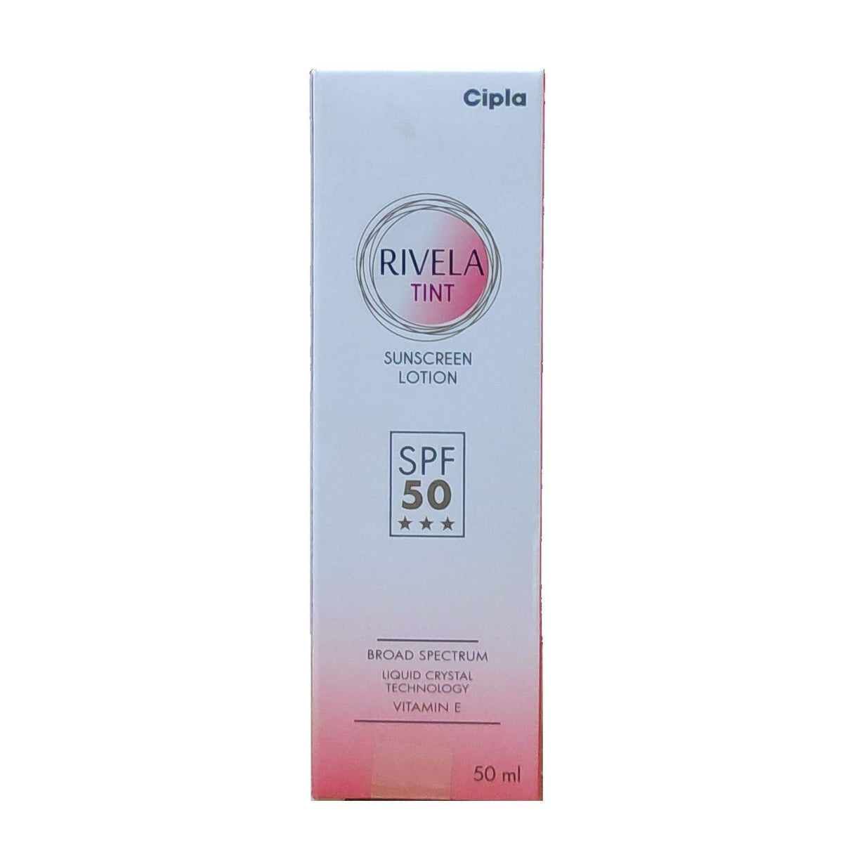 Cipla Rivela Tint SPF50 Sunscreen Lotion 50Ml by Cipla