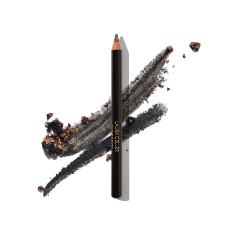 LAURA GELLER NEW YORK Marble Eyes Multidimensional Eyeliner - Long-lasting and Smudge-resistant - Creamy smooth-glide formula- Ultra-pigmented Eye Liner Makeup- Black Diamonds