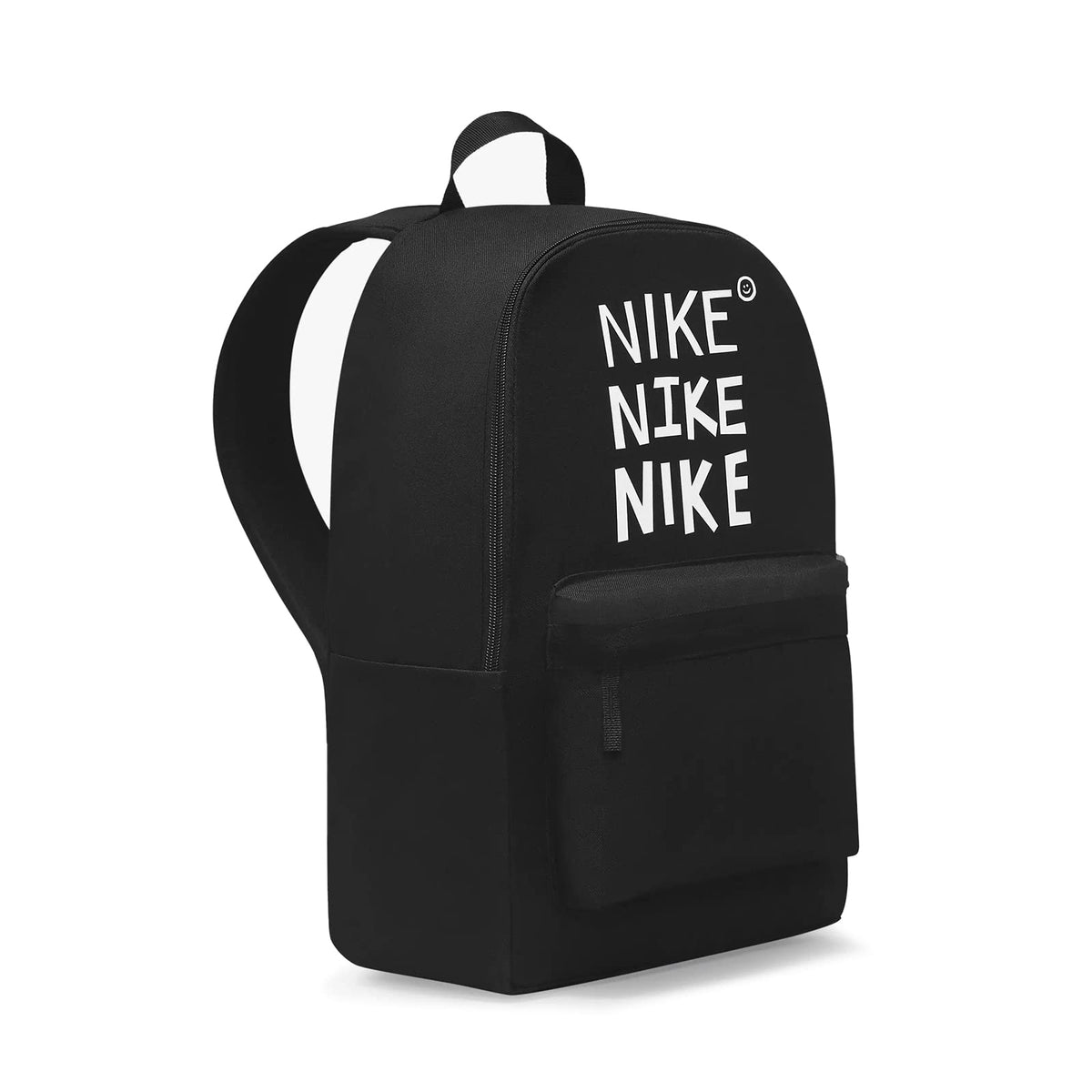 NIKE Heritage Backpack DQ5753-010 [Parallel Import], (black 19-3911tcx), Black / White