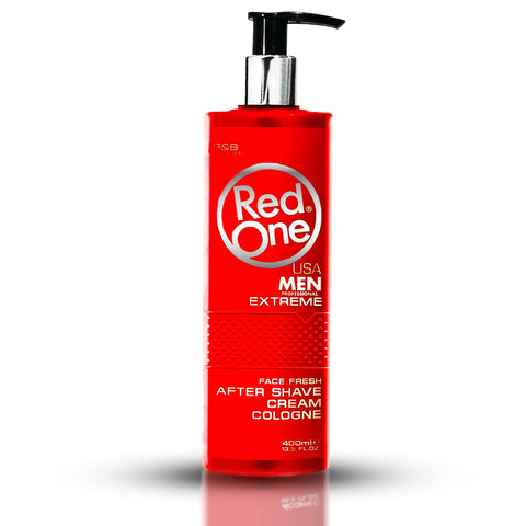 RedOne Aftershave Cream Cologne 400 ml Balm Lotion Men | Moisturising Face Fresh | (Extreme)