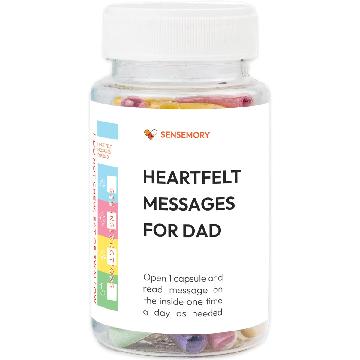 50 Heartfelt Messages for Dad in a Bottle, Dad Gifts, Dad Birthday Gift, Gifts for Dad, Tiny Things, Random Things, Notes, Message Bottle, Romantic Gifts for Her, Gifts for Boyfriend (Heartfelt