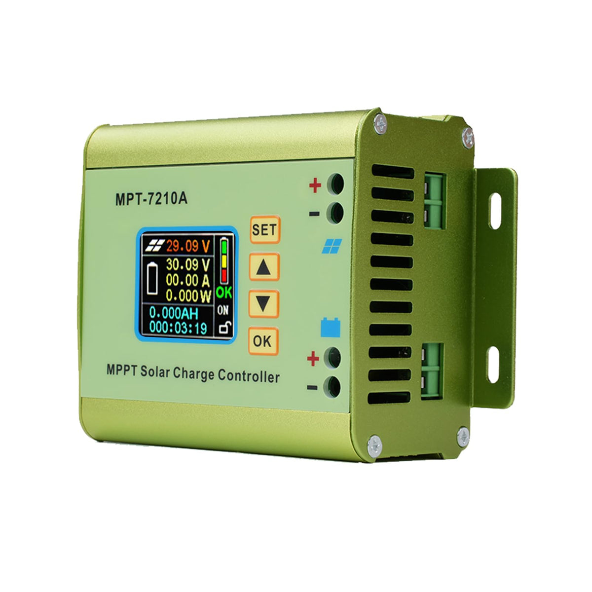 DewinLVD Boost MPPT Solar Charge Controller 600W, 24V-72V Input, 15V-90V Output, Green, 202409051656