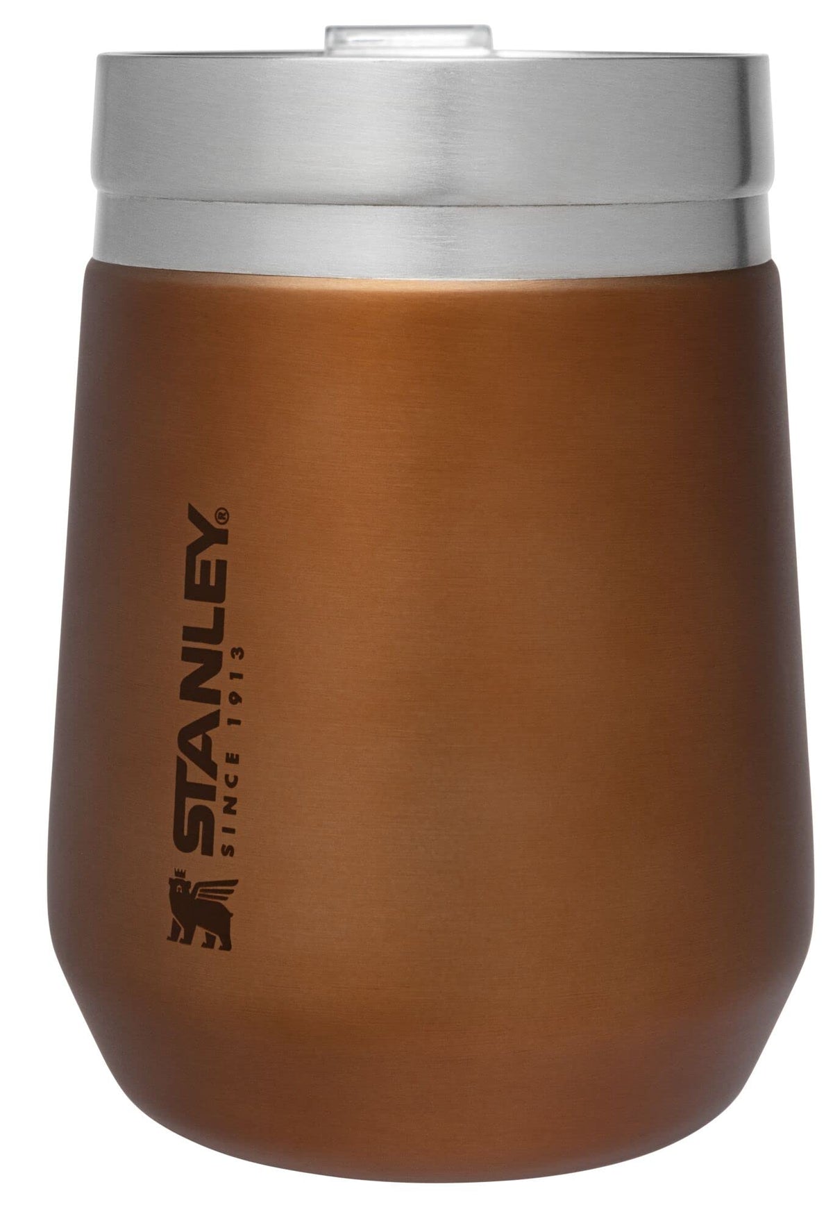 STANLEY Aluminum Insulated GO Wine and Beverage Tumbler Maple 10OZ