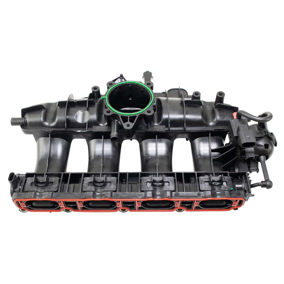 TRQ Intake Manifold with Sensor & Solenoid Compatible with Volkswagen VW Audi 2.0L Turbo TSI