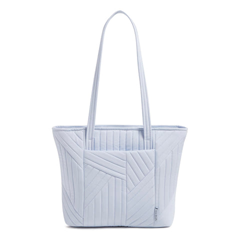 Vera Bradley Women's Cotton Small Vera Tote Bag, Morning Glory, One Size