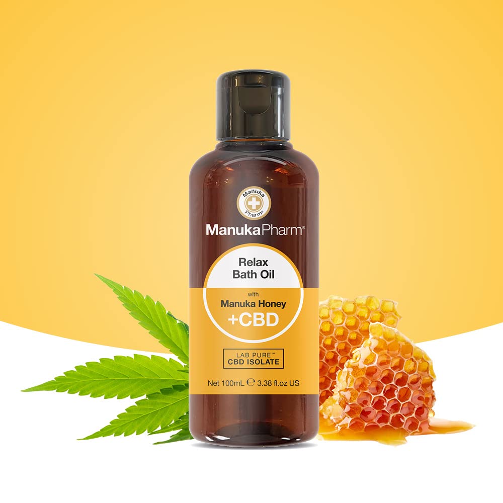 Manuka Pharm CBD Bath Oil 100ml