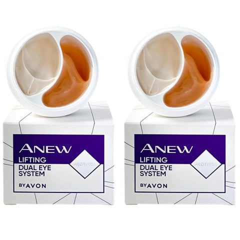 Anew Dual Eye Contour Care System 2x10ml, Award-Winning Protinol, For Women, Pack Of 2