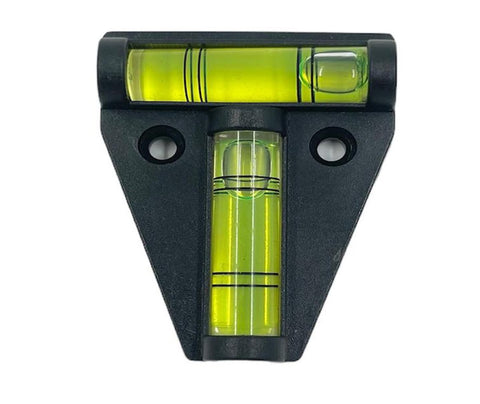 Caravan Spirit Level - 2 Way Bubble Leveling Device for Camping Motorhome Caravans Campervans Accessories