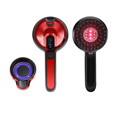 Electric Laser Massage Comb Hair Growth Comb Prevent Hair Loss Infrared Vibrating Massaging Therapy Hair Brush, Electric Head Massage Comb For Hair Growth Elitzia ETSR2005