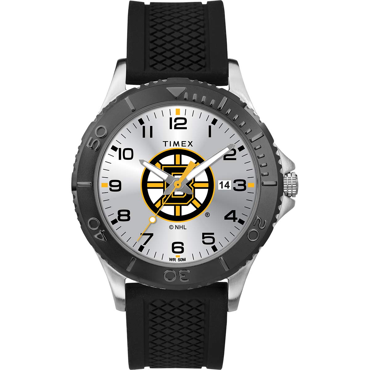 Timex Men's TWZHBRUMD NHL Gamer Boston Bruins Watch