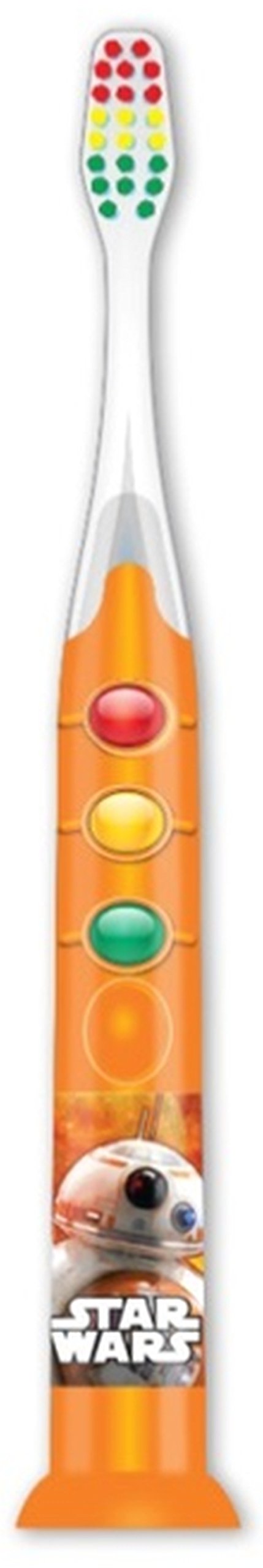 Firefly Star Wars BB-8 Ready Go Light-Up Kids Toothbrush, Soft, 1-Count